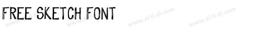 FREE SKETCH FONT字体转换
